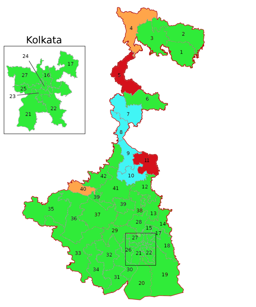 Lok_ Sabha election schedule 2024 West Bengal